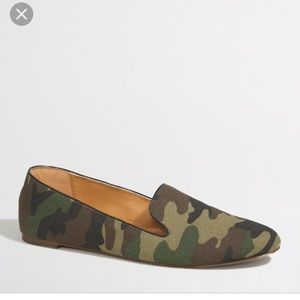 J.Crew Addie Camo Loafers